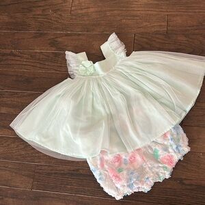 First Impressions Pastel 2-Piece Easter / Spring outfit. Size 18mo. NWT